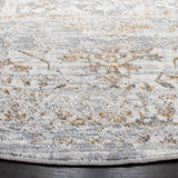 Safavieh Orchard 6'-7" x 6'-7" Rug in Grey / Gold