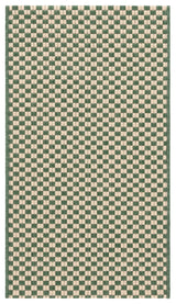 Safavieh Courtyard 2'-0" x 3'-7" Rug in Dark Green / Beige