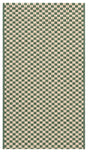 Safavieh Courtyard 2'-0" x 3'-7" Rug in Dark Green / Beige