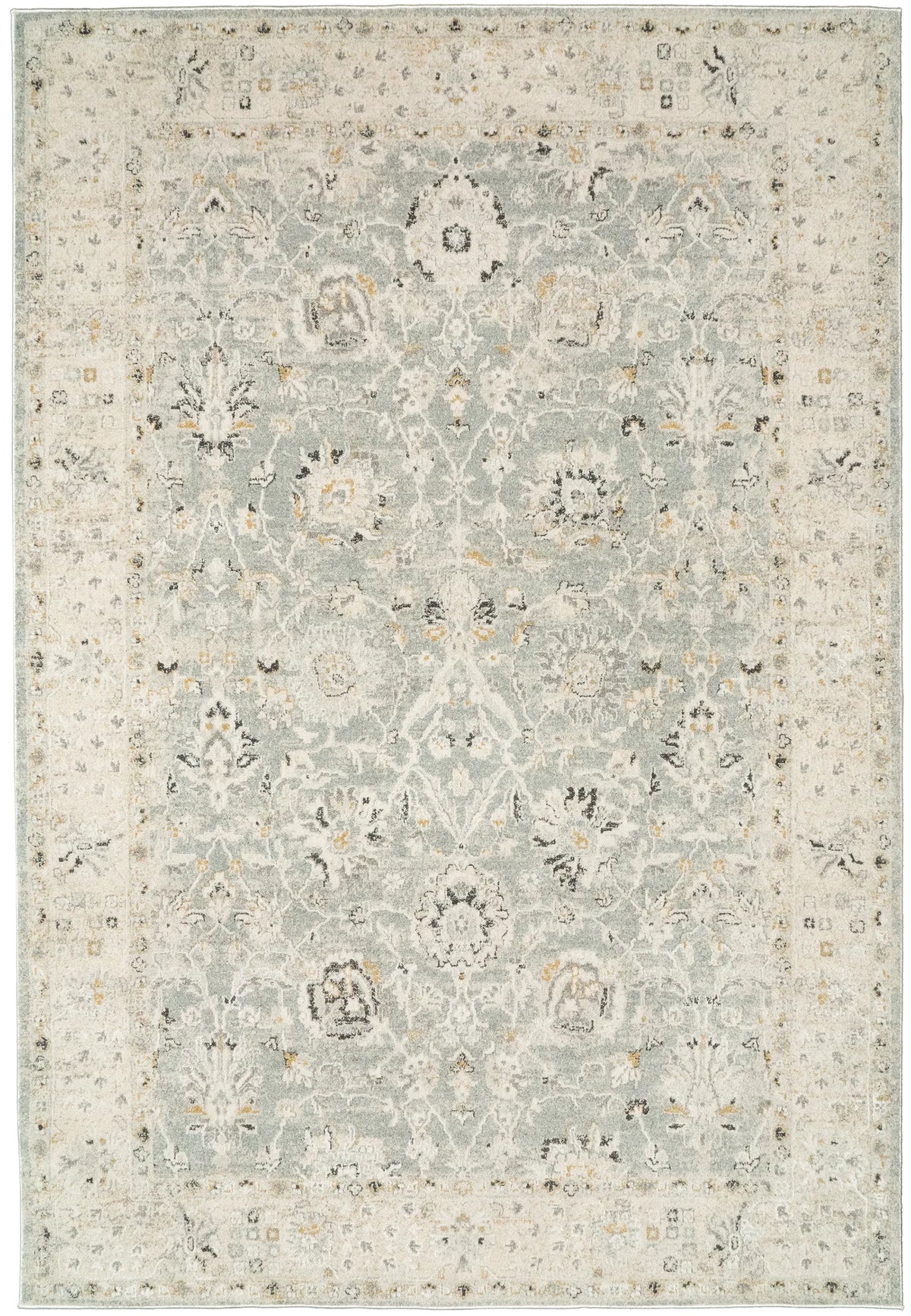 Dynamic Rugs Annalise 7604 Blue/Beige Rug - Rectangular