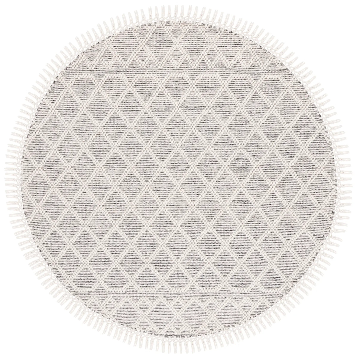 Safavieh Vermont 6'-0" x 6'-0" Rug in Black / Ivory