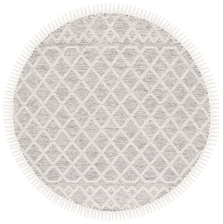 Safavieh Vermont 6'-0" x 6'-0" Rug in Black / Ivory