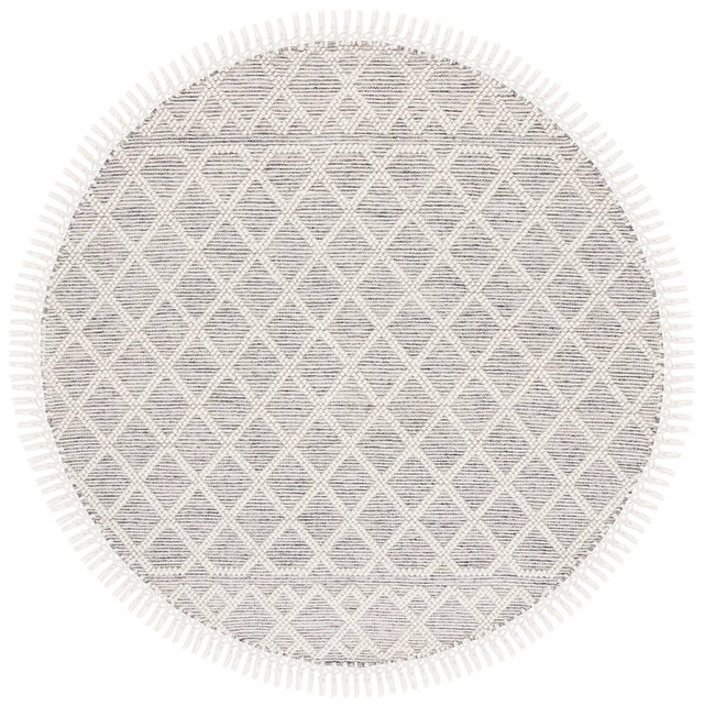 Safavieh Vermont 6'-0" x 6'-0" Rug in Black / Ivory