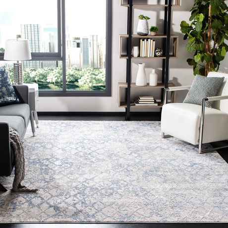 Safavieh Amelia 700 10'-0" x 14'-0" Rug in Light Grey / Blue