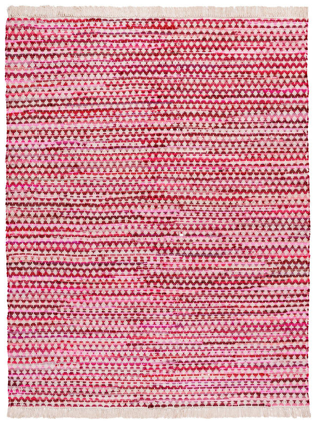 Safavieh Montauk 6'-0" x 9'-0" Rug in Pink / Ivory