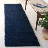 Safavieh Lindsay Shag 2'-2" x 10'-0" Rug in Navy