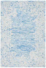 Safavieh Glamour 4'-0" x 6'-0" Rug in Blue / Ivory
