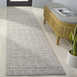 Safavieh Ebony 2'-3" x 9'-0" Rug in Grey / Ivory