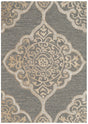 Safavieh Dip Dye 2'-0" x 3'-0" Rug in Slate / Beige