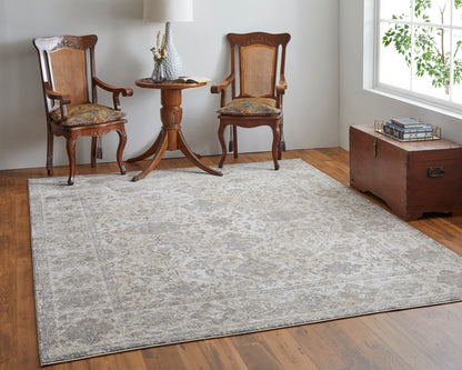 Feizy Celene Cel39L0F Ivory/Tan/Gray Area Rug