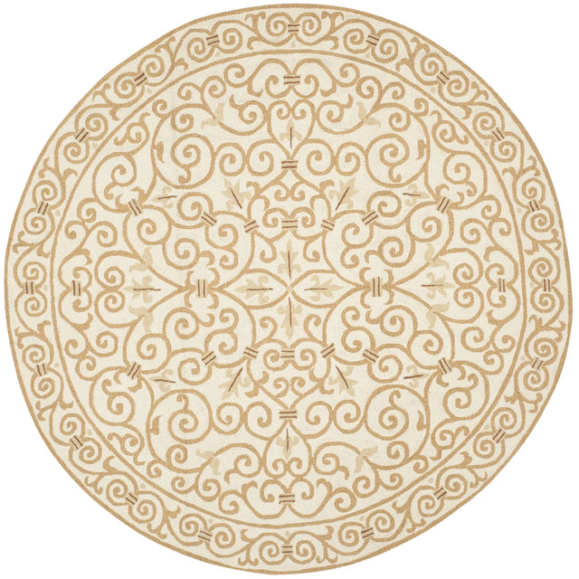 Safavieh Chelsea 8'-0" x 8'-0" Rug in Ivory / Gold