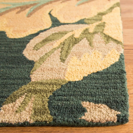 Safavieh Jardin 4'-0" x 6'-0" Rug in Black / Multi
