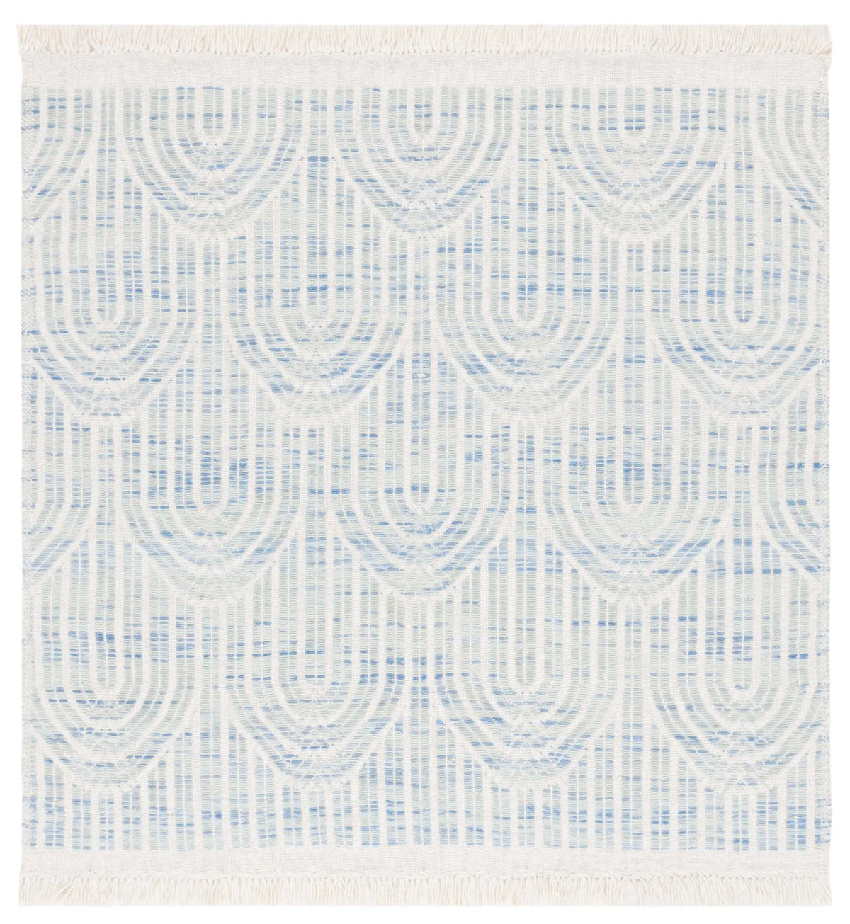 Safavieh Kilim 6'-0" x 6'-0" Rug in Blue / Ivory