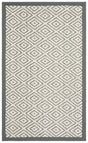 Safavieh Palm Beach 3'-0" x 5'-0" Rug in Grey / Dark Grey
