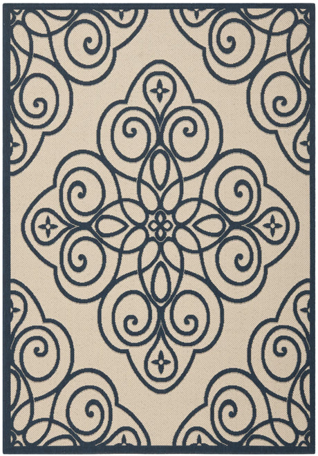 Safavieh Martha Stewart 4'-0" x 5'-7" Rug in Mariner