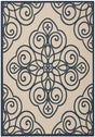 Safavieh Martha Stewart 4'-0" x 5'-7" Rug in Mariner
