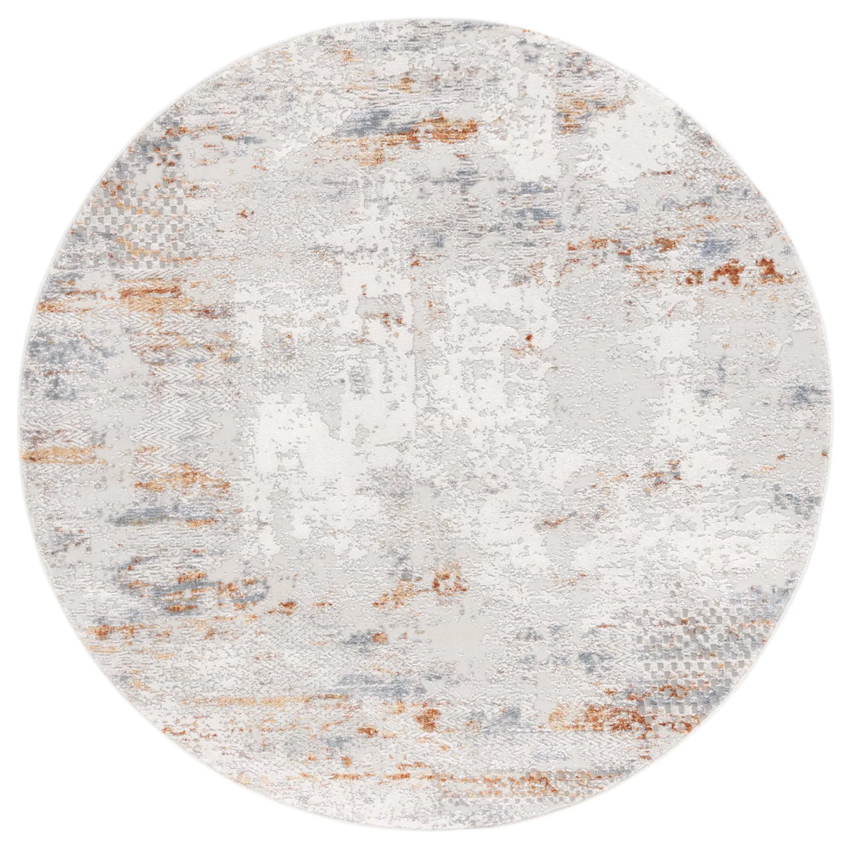 Safavieh Princeton 5'-0" x 5'-0" Rug in Light Beige / Grey