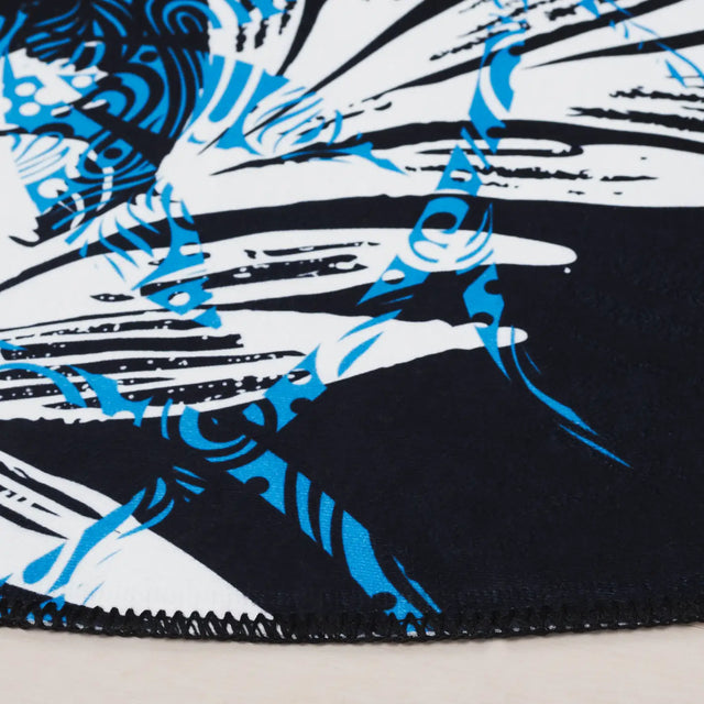 Safavieh Malibu 6'-0" x 6'-0" Rug in Black / Blue