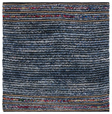 Safavieh Cape Cod 6'-0" x 6'-0" Rug in Natural / Blue