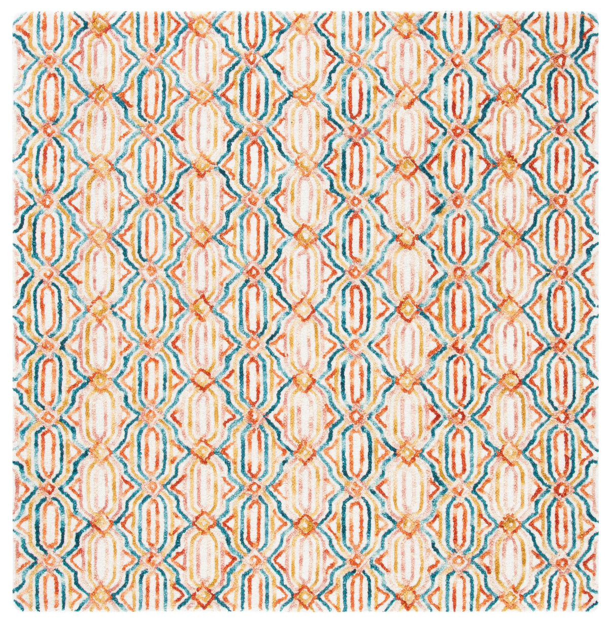 Safavieh Trace 6'-0" x 6'-0" Rug in Ivory / Navy