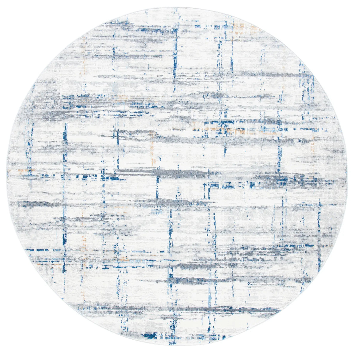 Safavieh Amelia 6'-7" x 6'-7" Rug in Grey / Blue