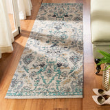 Safavieh Classic Vintage 2'-3" x 8'-0" Rug in Grey / Turquoise