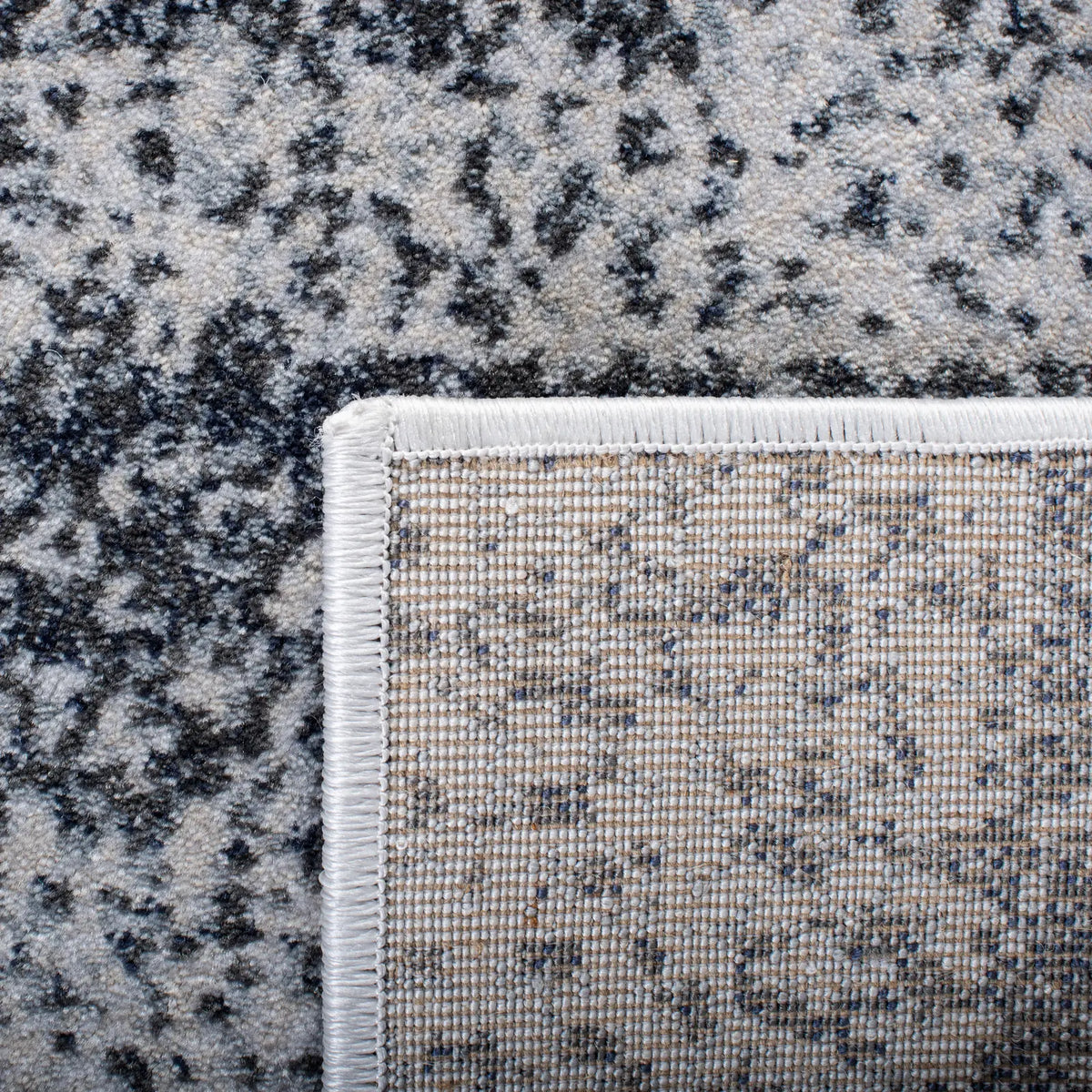 Safavieh Carnegie 4'-0" x 6'-0" Rug in Grey / Navy