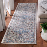 Safavieh Oregon 800 2'-2" x 10'-0" Rug in Grey / Blue