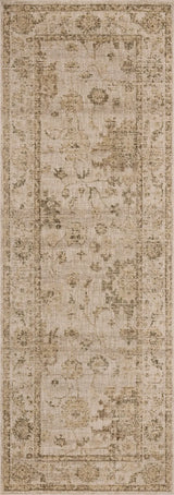 Loloi Willa WIA-09 Dove / Forest Power Loomed Rug - runner flat