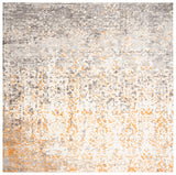 Safavieh Expression 6'-0" x 6'-0" Rug in Ivory / Rust