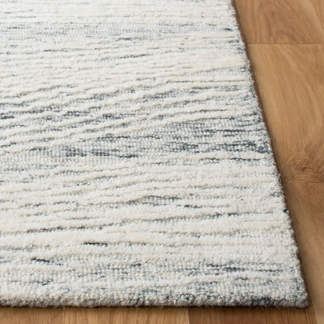 Safavieh Metro 4'-0" x 6'-0" Rug in Dark Grey / Ivory