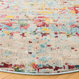 Safavieh Monaco 6'-7" x 6'-7" Rug in Grey / Multi
