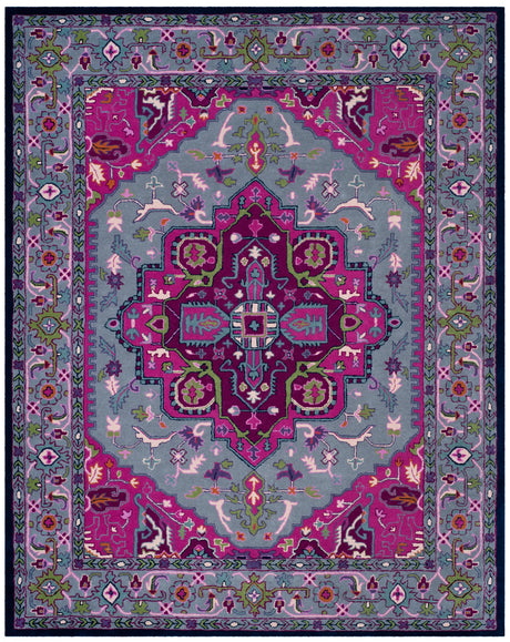 Safavieh Bellagio 10'-0" x 14'-0" Rug in Grey / Pink