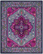Safavieh Bellagio 10'-0" x 14'-0" Rug in Grey / Pink