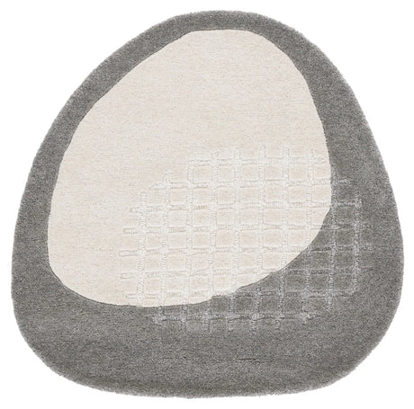 Safavieh Novelty 3'-0" x 3'-0" Rug in Grey / Ivory