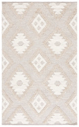 Safavieh Natura 4'-0" x 6'-0" Rug in Brown / Ivory