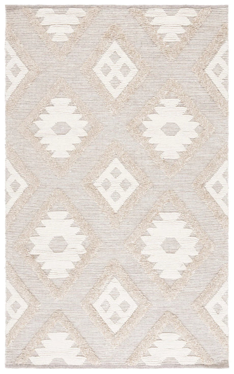 Safavieh Natura 4'-0" x 6'-0" Rug in Brown / Ivory