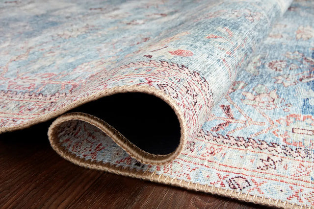 Loloi Wynter Wyn-06 Teal/Multi Rugs - pile height