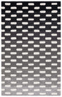 Safavieh Metro 4'-0" x 6'-0" Rug in Black / Ivory