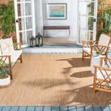 Safavieh Courtyard 10'-0" x 14'-0" Rug in Natural / Natural
