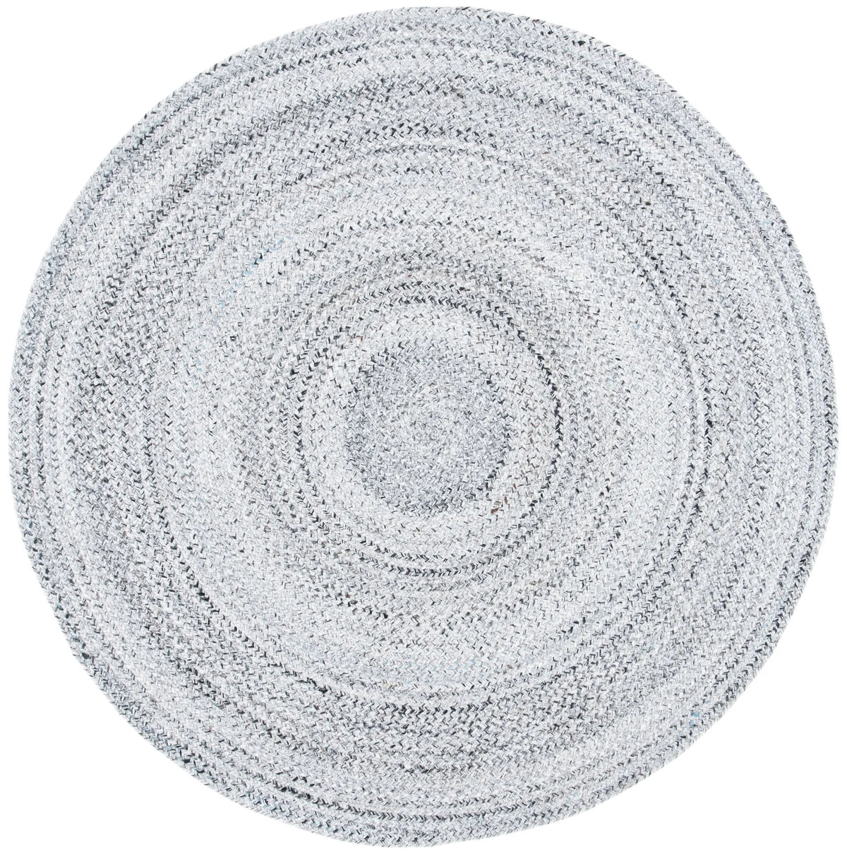 Safavieh Braided 5'-0" x 5'-0" Rug in Silver