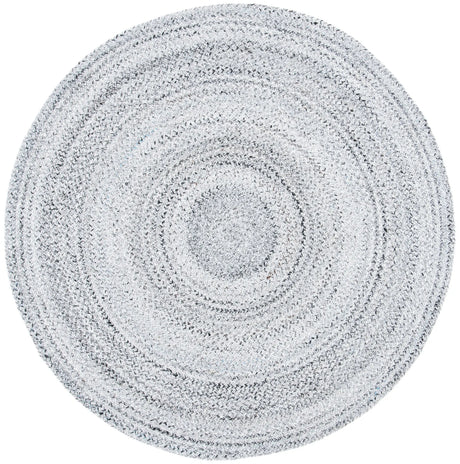 Safavieh Braided 5'-0" x 5'-0" Rug in Silver