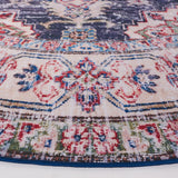Safavieh Tucson 6'-0" x 6'-0" Rug in Navy / Beige