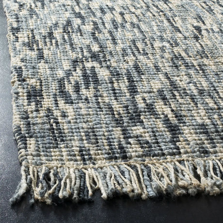 Safavieh Natural Fiber 4'-0" x 6'-0" Rug in Blue / Ivory