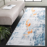 Safavieh Santa Monica 2'-6" x 8'-0" Rug in Grey / Blue