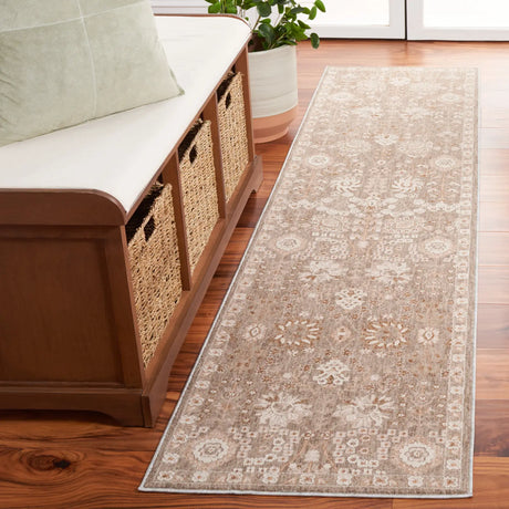 Safavieh Willow 2'-0" x 8'-0" Rug in Sage / Beige