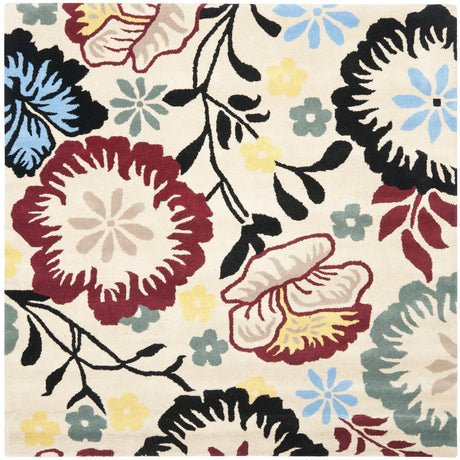 Safavieh Soho 6'-0" x 6'-0" Rug in Ivory / Multi