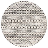 Safavieh Abstract 6'-0" x 6'-0" Rug in Ivory / Grey