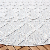 Safavieh Global 6'-7" x 6'-7" Rug in Grey / Ivory