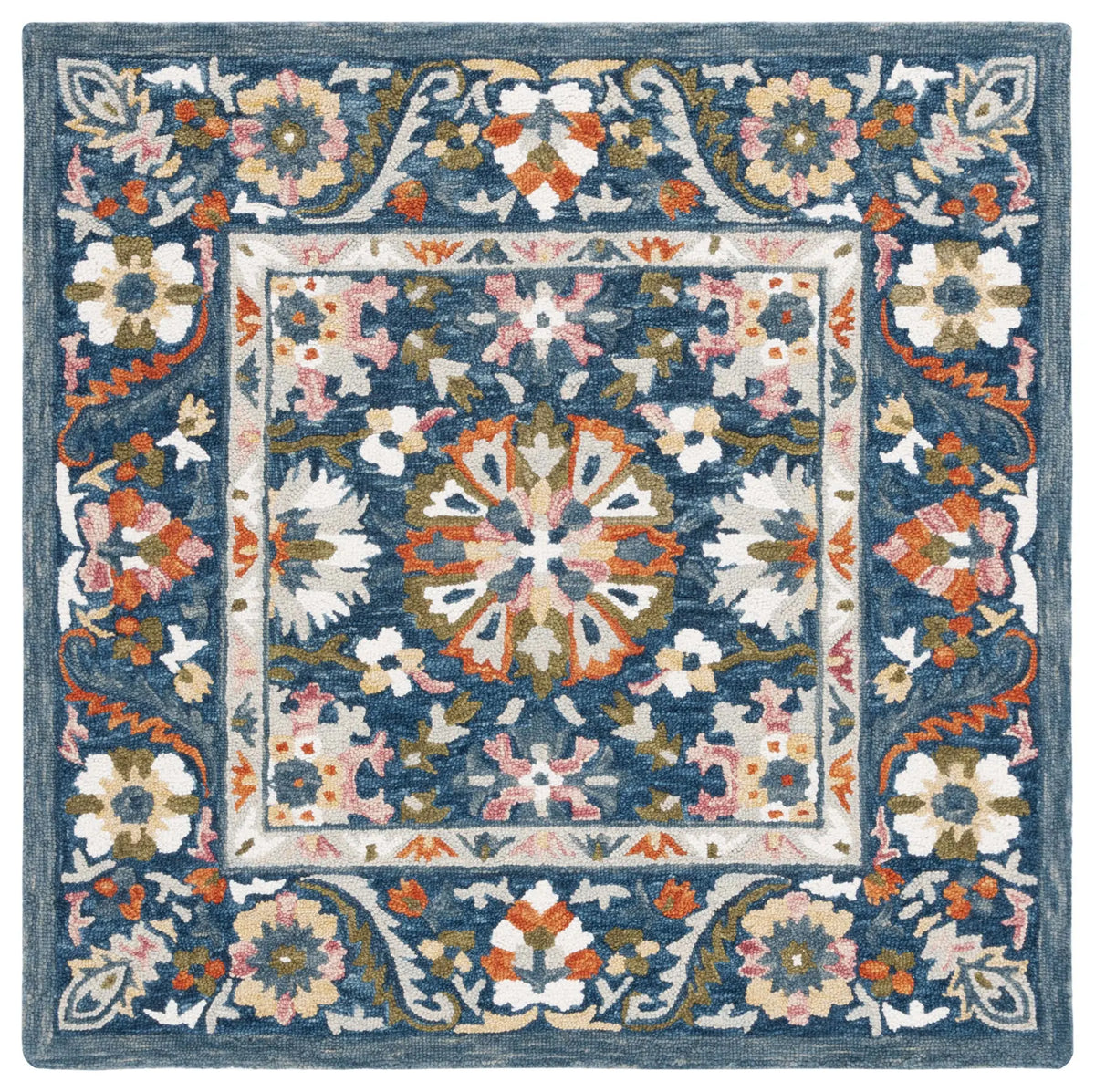 Safavieh Aspen 5'-0" x 5'-0" Rug in Blue / Green
